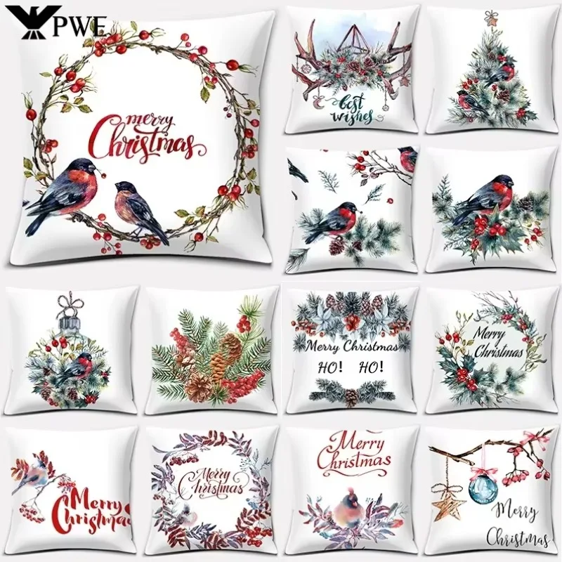 Home Decoration Christmas Series Chinese Painting Pillow Set Office Decorative bedroom Sofa pillow decorative pillowcase
Home Decoration Christmas Series Chinese Painting Pillow Set Office Decorative bedroom Sofa pillow decorative pillowcase