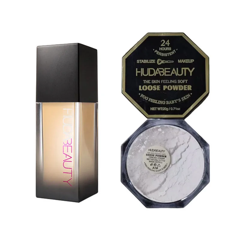 4-color Loose Powder Huda Setting Matte Powder Foundation Set Oil-control Skin Natural Makeup Face Concealer Stabilize Cosmetics
4-color Loose Powder Huda Setting Matte Powder Foundation Set Oil-control Skin Natural Makeup Face Concealer Stabilize Cosmetics