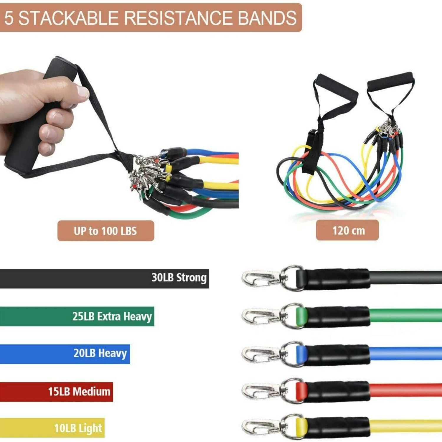 Elevate Your Home Workouts with High-Quality, Portable Resistance Band Set - Versatile Strength Training Equipment for Men and W
Elevate Your Home Workouts with High-Quality, Portable Resistance Band Set - Versatile Strength Training Equipment for Men and W