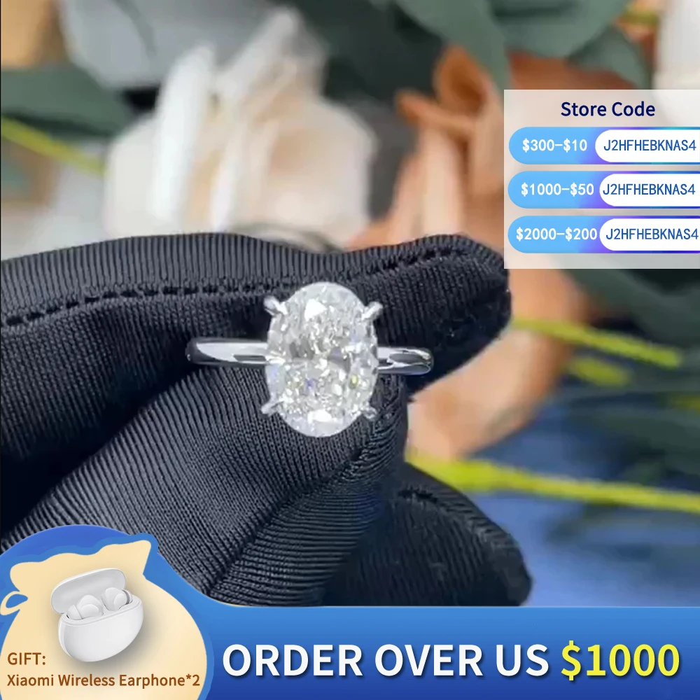 3CT Oval CVD Lab Grown Diamond EF/VS1 IGI Certified Ring Solid 14k White Gold for Women Party /Brithday Gift
3CT Oval CVD Lab Grown Diamond EF/VS1 IGI Certified Ring Solid 14k White Gold for Women Party /Brithday Gift