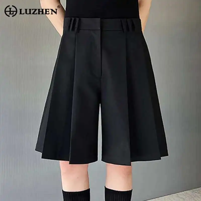 Свободные брюки LUZHEN, однотонные, 2025 г., стильные плиссированные, оригинальные, стильные, элегантные, уличные, корейские, мужские шорты высокого качества, LZ9677
Свободные брюки LUZHEN, однотонные, 2025 г., стильные плиссированные, оригинальные, стильные, элегантные, уличные, корейские, мужские шорты высокого качества, LZ9677