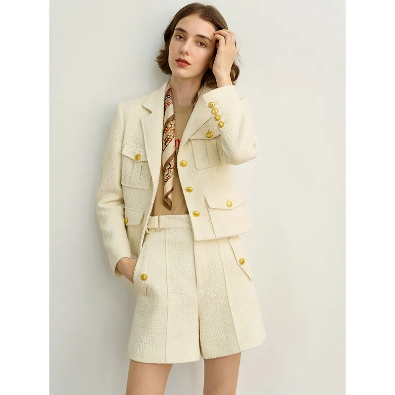 Короткий пиджак для женщин весной осенью, новый стиль, модный французский костюм, топ
Короткий пиджак для женщин весной осенью, новый стиль, модный французский костюм, топ