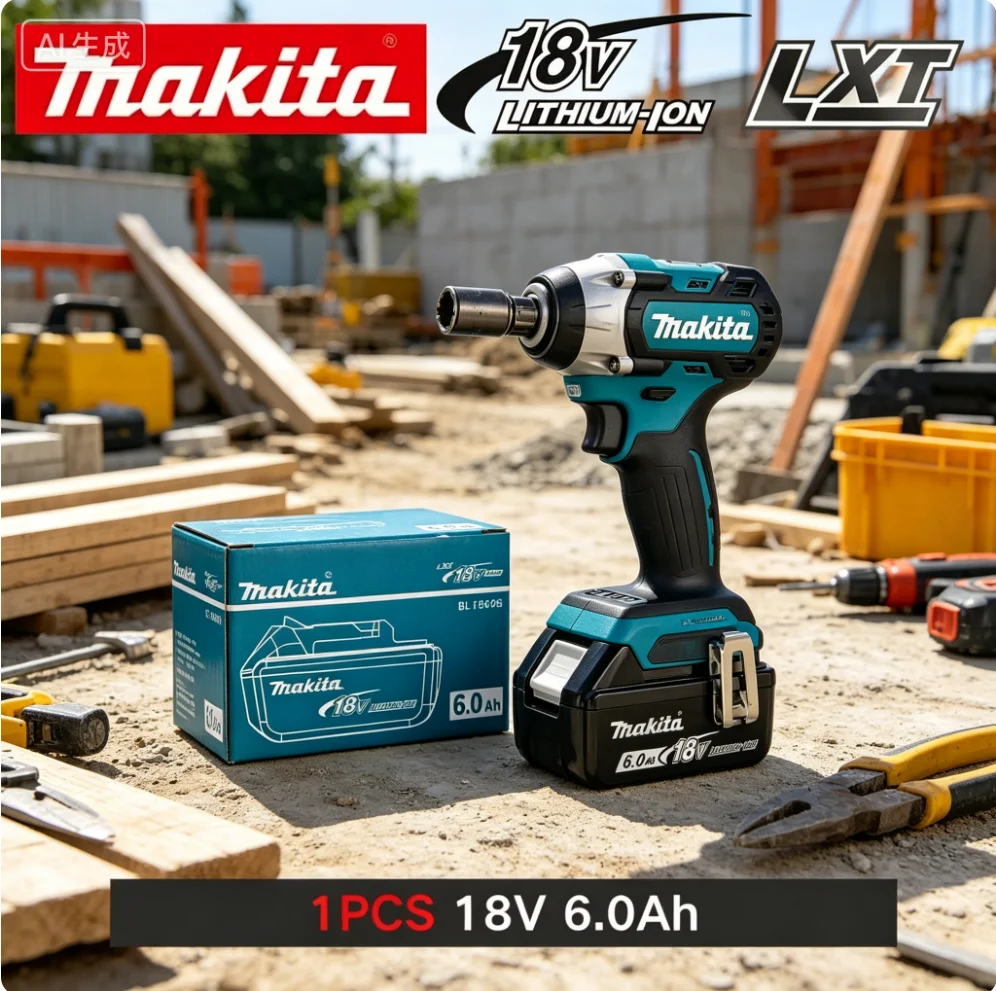 Genuine Makita 18V Battery 6ah,With Battery Indicator Rechargeable Makita Battery,BL1830 BL1840 BL1850 Power Tool Battery
Genuine Makita 18V Battery 6ah,With Battery Indicator Rechargeable Makita Battery,BL1830 BL1840 BL1850 Power Tool Battery