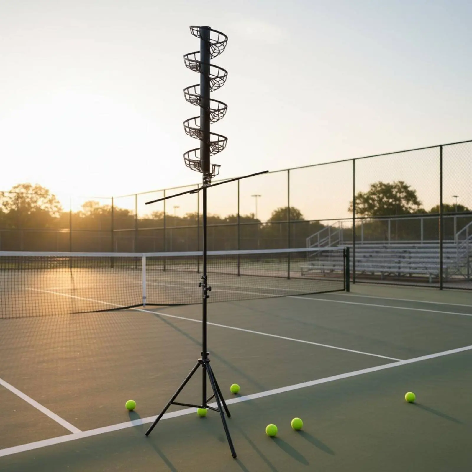 Tennis Ball Machine Beginner Friendly Automatic Ball Feeder Pickleball Launcher Portable Sports Training Gear Adjustable Speed
Tennis Ball Machine Beginner Friendly Automatic Ball Feeder Pickleball Launcher Portable Sports Training Gear Adjustable Speed