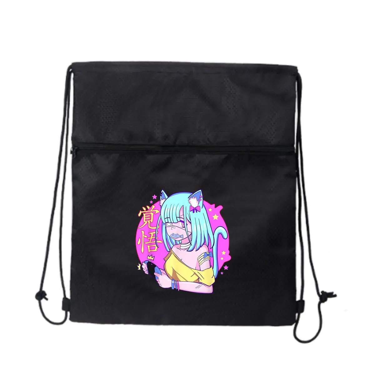 Рюкзак на шнурке в стиле аниме «Кошка» с телефоном и кандзи, сумки на шнурке, сумка на шнурке, рюкзак для мужчин и женщин, тренажерный зал
Рюкзак на шнурке в стиле аниме «Кошка» с телефоном и кандзи, сумки на шнурке, сумка на шнурке, рюкзак для мужчин и женщин, тренажерный зал