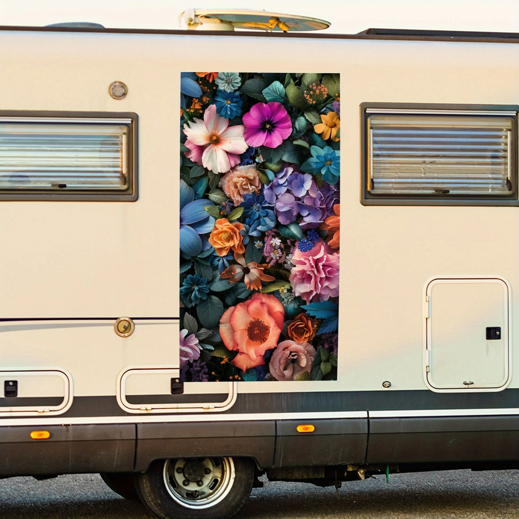 Виниловая наклейка с цветочным рисунком для двери автомобиля на колесах, водонепроницаемые самоклеящиеся виниловые наклейки, защита украшения, автомобильная винтовка 
Виниловая наклейка с цветочным рисунком для двери автомобиля на колесах, водонепроницаемые самоклеящиеся виниловые наклейки, защита украшения, автомобильная винтовка