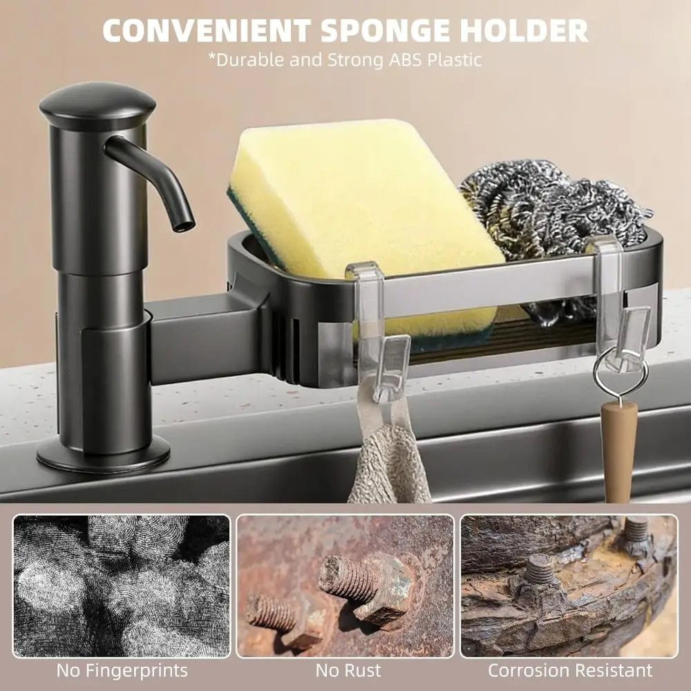 Brushed Nickel Built in Soap Dispenser Space Saving High Suction Power Sink Soap Dispenser Wear-resistance Rust-proof
Brushed Nickel Built in Soap Dispenser Space Saving High Suction Power Sink Soap Dispenser Wear-resistance Rust-proof