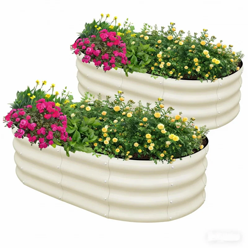 Galvanized Sheet Oval Planting Box Multi-Specification Outdoor Large Planting Tank Combined Vegetable Planting Pot Multi-Color G
Galvanized Sheet Oval Planting Box Multi-Specification Outdoor Large Planting Tank Combined Vegetable Planting Pot Multi-Color G