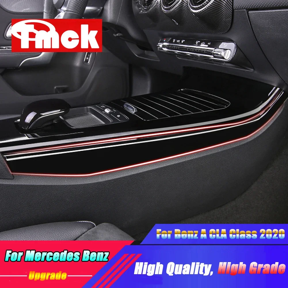 For Mercedes Benz A CLA Class W177 V177 C118 W118 2019-2024 Car Accessories Center Console Panel Side Trim Strips Cover Sticker
For Mercedes Benz A CLA Class W177 V177 C118 W118 2019-2024 Car Accessories Center Console Panel Side Trim Strips Cover Sticker