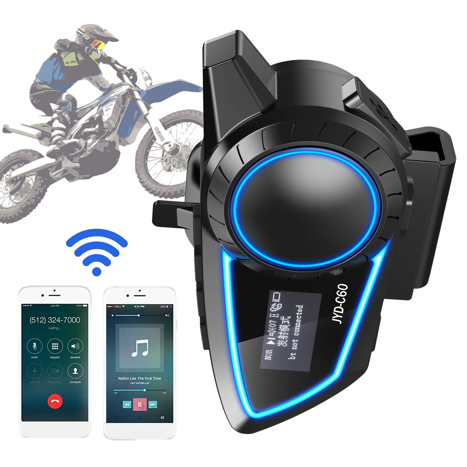 Motorcycle Helmet BT Headset Motorcycle Helmet Speaker Wireless BT Headphones Compatible with All Helmets
Motorcycle Helmet BT Headset Motorcycle Helmet Speaker Wireless BT Headphones Compatible with All Helmets