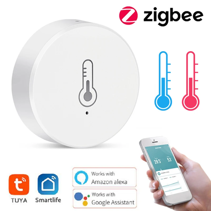 Беспроводной смарт-датчик влажности Tuya ZigBee, устройство для измерения температуры и влажности, с Wi-Fi, для дома и гаража
Беспроводной смарт-датчик влажности Tuya ZigBee, устройство для измерения температуры и влажности, с Wi-Fi, для дома и гаража