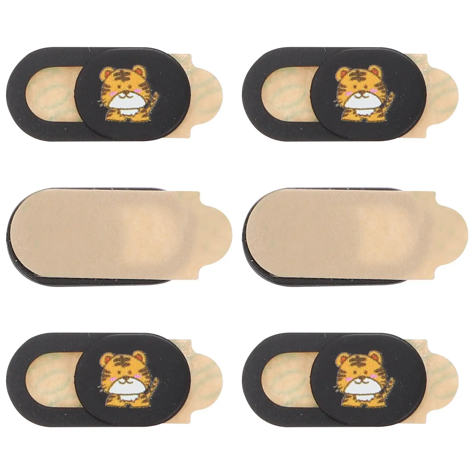 6 Pcs Privacy Cover Webcam Guard Camera Computer Slider Hood Laptop Tiger Year Lightweight Practical Easy to Use Cell Phone
6 Pcs Privacy Cover Webcam Guard Camera Computer Slider Hood Laptop Tiger Year Lightweight Practical Easy to Use Cell Phone