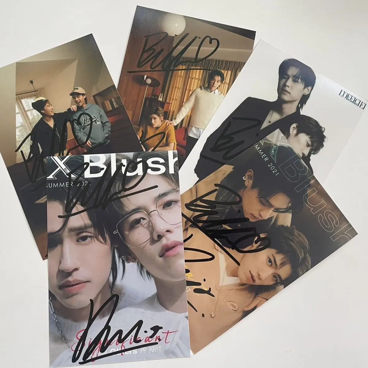 Bkpp autographed photo, Kinkrit Thai drama signed photo, more than three copies, 20% off
Bkpp autographed photo, Kinkrit Thai drama signed photo, more than three copies, 20% off
