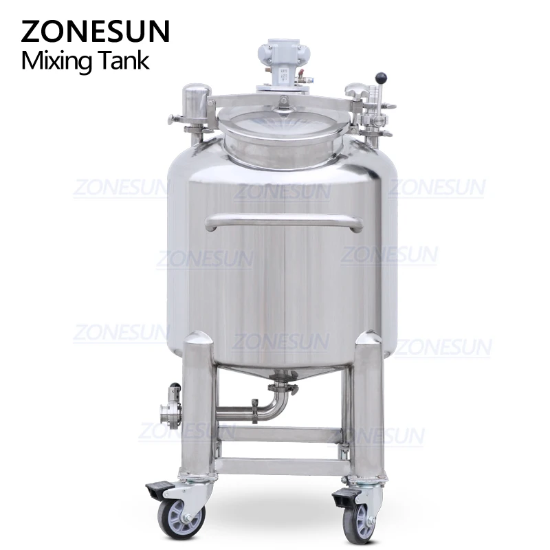 ZONESUN Полностью пневматический бак для смешивания косметической жидкости и химикатов
ZONESUN Полностью пневматический бак для смешивания косметической жидкости и химикатов