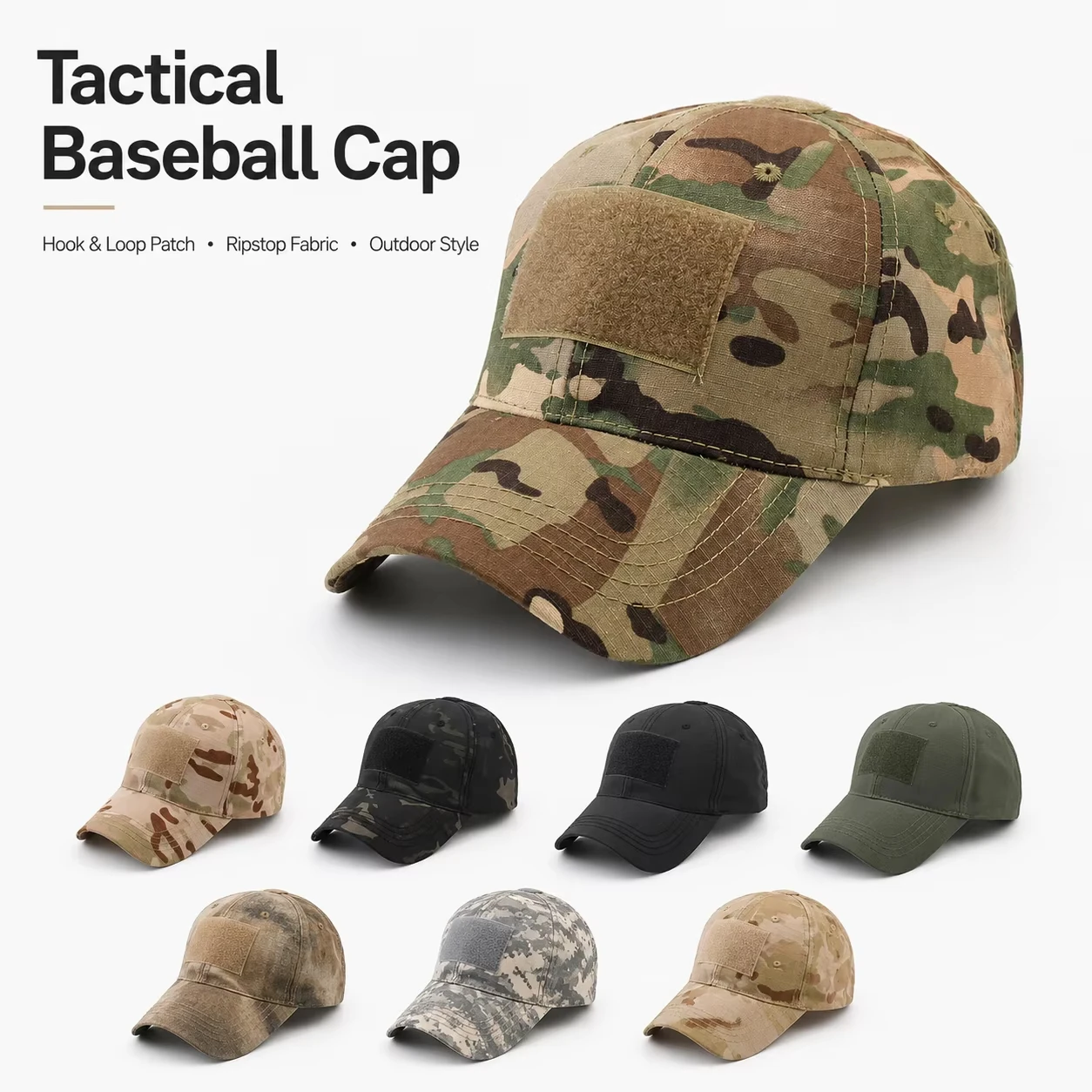 Camouflage Baseball Cap Outdoor Sports Hiking Fishing Hunting Caps Sunscreen Casual Sun Hats For Men Women
Camouflage Baseball Cap Outdoor Sports Hiking Fishing Hunting Caps Sunscreen Casual Sun Hats For Men Women