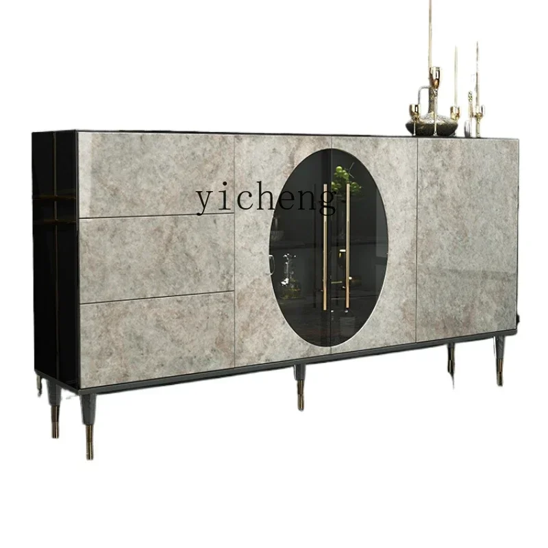 Italian light luxury minimalist side cabinet living room wall entrance locker
Italian light luxury minimalist side cabinet living room wall entrance locker
