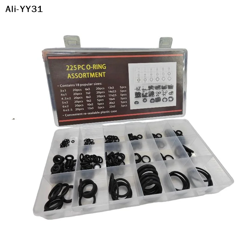 【Ayo】【HMA73】225/675Pcs O-Ring Assortment Set Rubber O Rings Kit For Automotive Faucet Pressure Washers Plumbing Sealing Repair
【Ayo】【HMA73】225/675Pcs O-Ring Assortment Set Rubber O Rings Kit For Automotive Faucet Pressure Washers Plumbing Sealing Repair