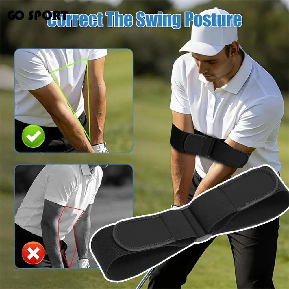 Adjustable Golf Swing Training Aid Elastic Black Golf Correction Belt Nylon Professional Golf Practice Armband Outdoor Sports
Adjustable Golf Swing Training Aid Elastic Black Golf Correction Belt Nylon Professional Golf Practice Armband Outdoor Sports
