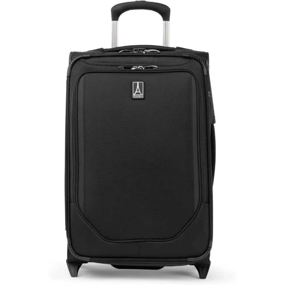 Classic Lightweight Softside Expandable Carry on Luggage, 2 Wheel Upright Rollaboard Suitcase, Men and Women
Classic Lightweight Softside Expandable Carry on Luggage, 2 Wheel Upright Rollaboard Suitcase, Men and Women