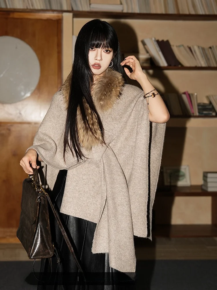 Retro Design Woolen Collar oulder Wrap Cowl Ne Knitted Sweater Women's Autumn Winter Irregular Knitwear Top
Retro Design Woolen Collar oulder Wrap Cowl Ne Knitted Sweater Women's Autumn Winter Irregular Knitwear Top