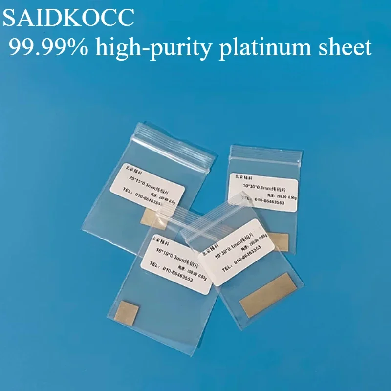 SAIDKOCC Laboratory research grade pure platinum sheet Pt sheet purity 99.99% Working platinum electrode can be invoiced
SAIDKOCC Laboratory research grade pure platinum sheet Pt sheet purity 99.99% Working platinum electrode can be invoiced