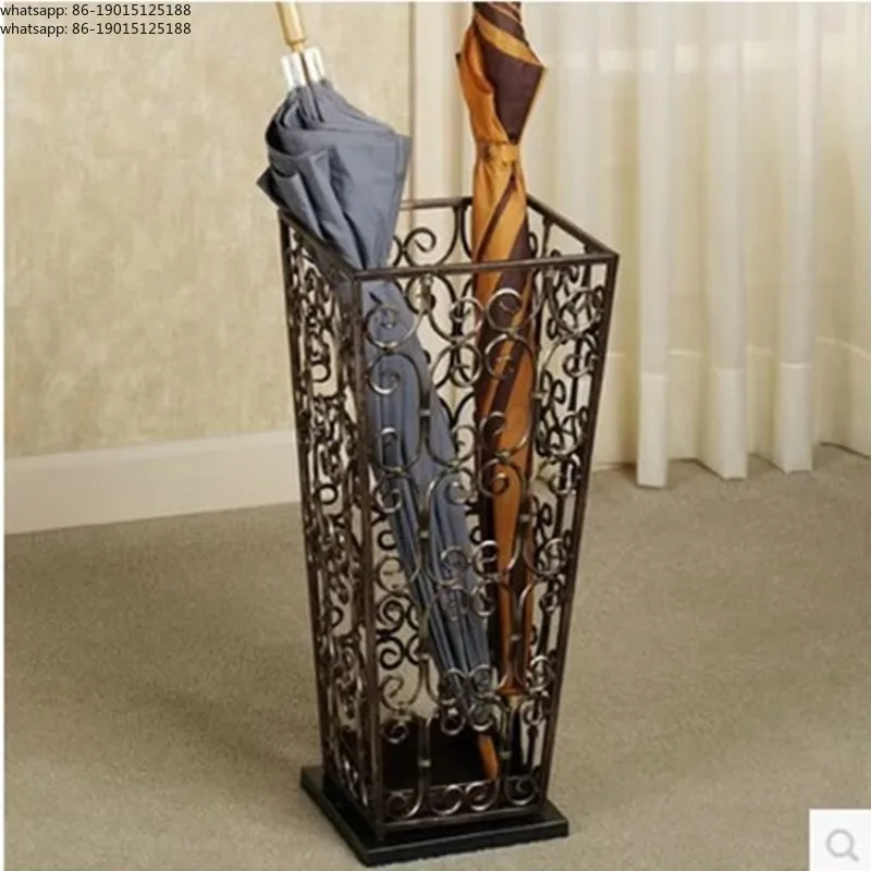 European Style Metal Umbrella Storage Bucket Rain Gear Organizer Home Stand Creative Hotel Lobby Umbrella Holder
European Style Metal Umbrella Storage Bucket Rain Gear Organizer Home Stand Creative Hotel Lobby Umbrella Holder