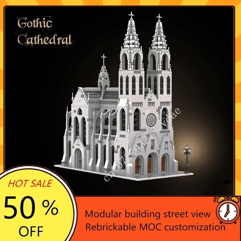 3997PCS Gothic Cathedral Modular MOC Custom Puzzle Creative Street View Architecture Model Educational Assembly Toy Gift
3997PCS Gothic Cathedral Modular MOC Custom Puzzle Creative Street View Architecture Model Educational Assembly Toy Gift