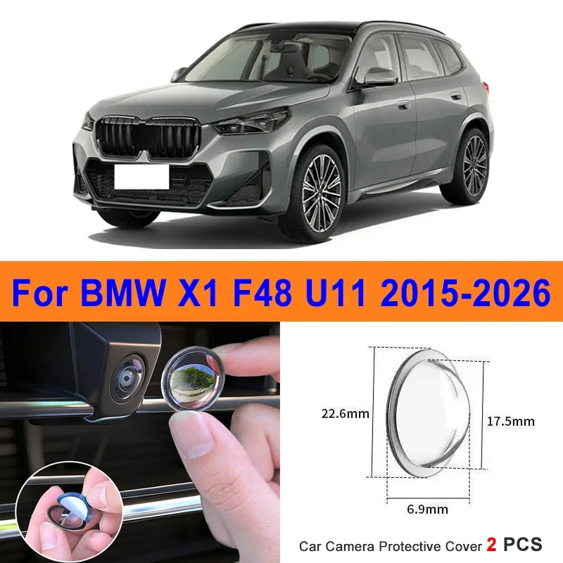 360 Reverse Image Car Camera Cover Anti-Scratch PC Lens Protector Stickers For BMW X1 F48 U11 2015-2026 2Pcs
360 Reverse Image Car Camera Cover Anti-Scratch PC Lens Protector Stickers For BMW X1 F48 U11 2015-2026 2Pcs