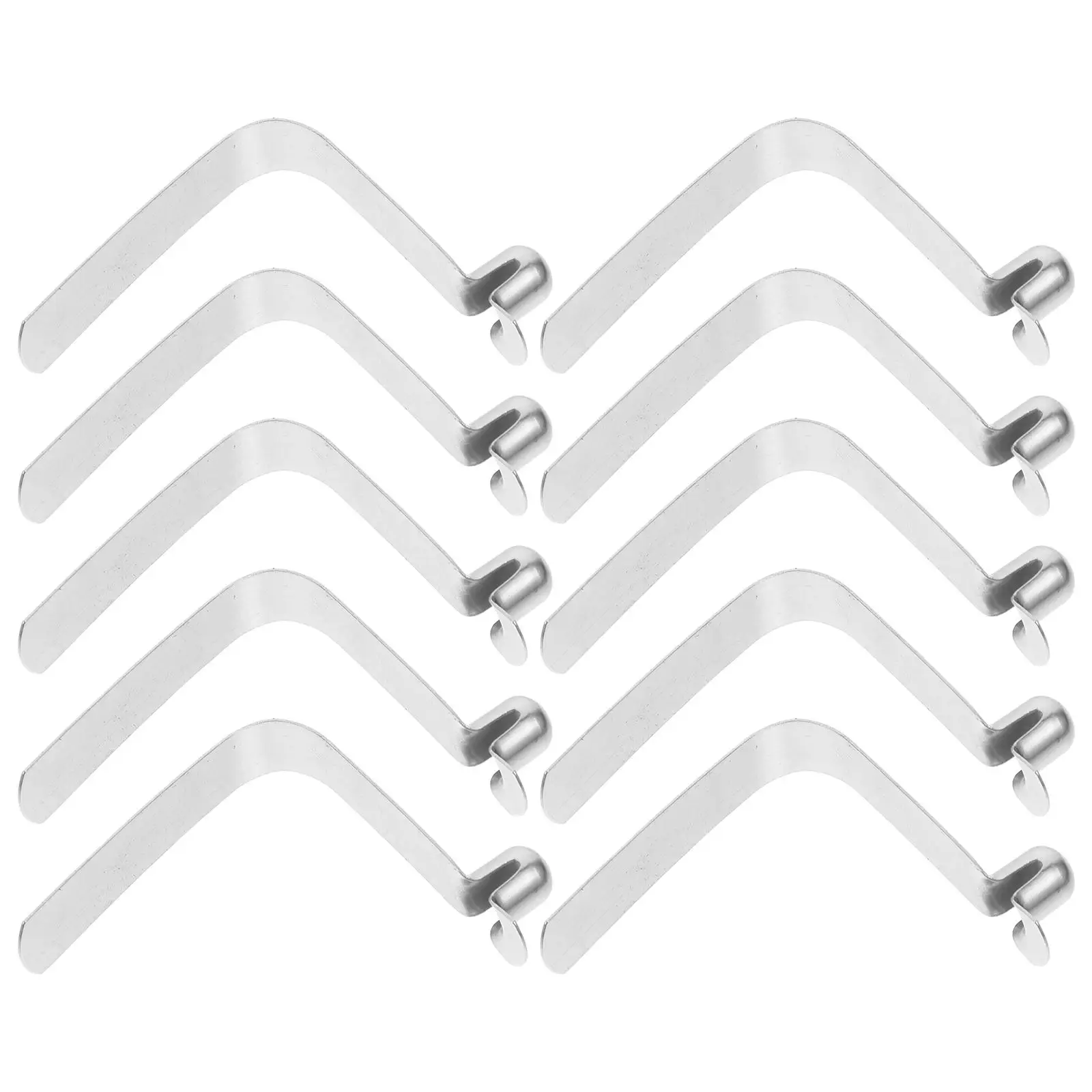10 Pcs Cattle Anti Kick Device Durable Spring Clips Snap Tool Push Button Farm Management Cow Safety Stainless Steel
10 Pcs Cattle Anti Kick Device Durable Spring Clips Snap Tool Push Button Farm Management Cow Safety Stainless Steel