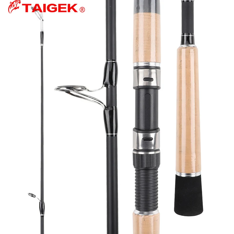 Рыболовная удочка TAIGEK 2,4/2,7/3,0 м, 8 футов, 9 футов, 10 футов, 2 шт., Удочка MH для ловли морского окуня, берега, удилище для джиггинга, морская приманка для окуня, 30-60 г, рыболовное спиннинговое удилище
Рыболовная удочка TAIGEK 2,4/2,7/3,0 м, 8 футов, 9 футов, 10 футов, 2 шт., Удочка MH для ловли морского окуня, берега, удилище для джиггинга, морская приманка для окуня, 30-60 г, рыболовное спиннинговое удилище