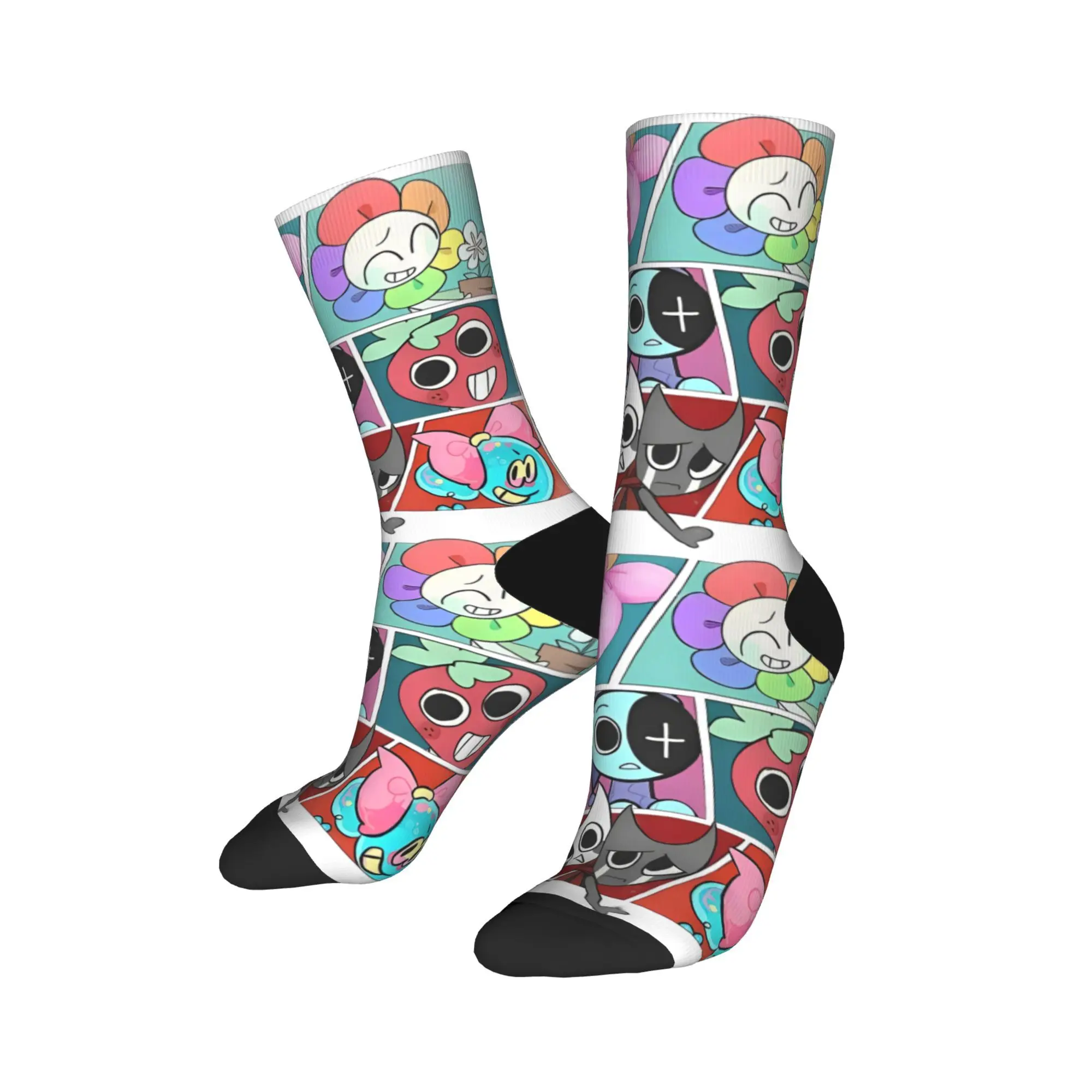 Casual Dandy's World Cartoon Sports Socks Horror Game Polyester Crew Socks for Unisex Breathable
Casual Dandy's World Cartoon Sports Socks Horror Game Polyester Crew Socks for Unisex Breathable