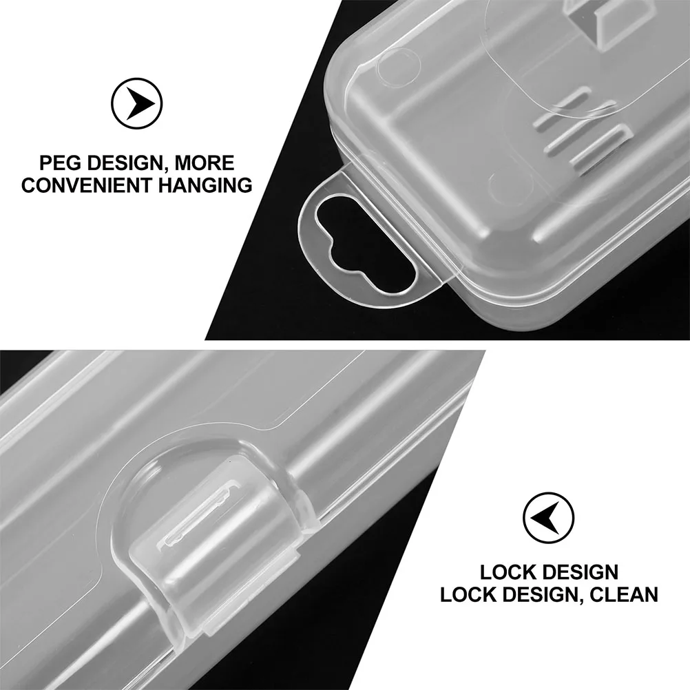 6pcs Toothbrush Box Cutlery Case Portable PP Travel Container Universal Holder Compact Organizer for Toothbrushes Dental
6pcs Toothbrush Box Cutlery Case Portable PP Travel Container Universal Holder Compact Organizer for Toothbrushes Dental