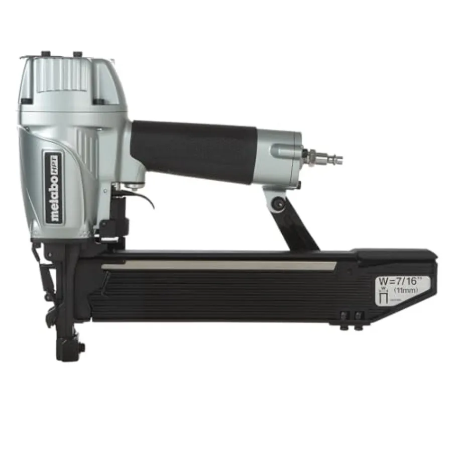 7/16" Standard Crown Stapler Pro-Preferred Pneumatic Power Nailers Construction Tool for Roof Decking and Subfloor Install 16 G
7/16" Standard Crown Stapler Pro-Preferred Pneumatic Power Nailers Construction Tool for Roof Decking and Subfloor Install 16 G