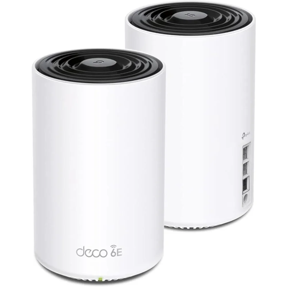 TP-Link Deco AXE5400 Tri-Band WiFi 6E Mesh System(Deco XE75 Pro) - 2.5G WAN/LAN Port, Covers up to 5500 Sq.Ft
TP-Link Deco AXE5400 Tri-Band WiFi 6E Mesh System(Deco XE75 Pro) - 2.5G WAN/LAN Port, Covers up to 5500 Sq.Ft
