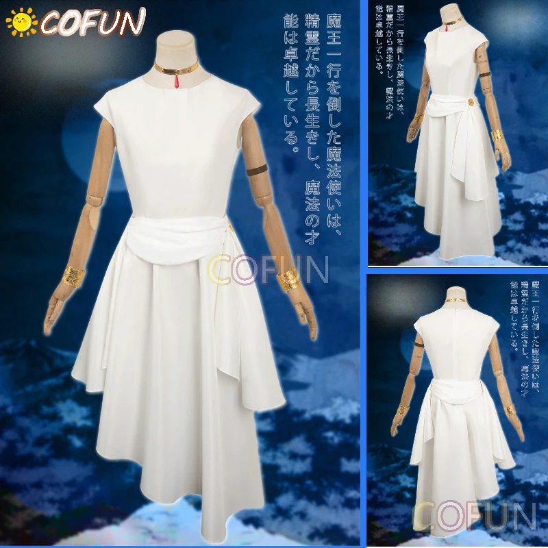 COFUN Amine Frieren: Beyond Journey's End Flamme Cosplay Costume Halloween Outfits Women White Set
COFUN Amine Frieren: Beyond Journey's End Flamme Cosplay Costume Halloween Outfits Women White Set