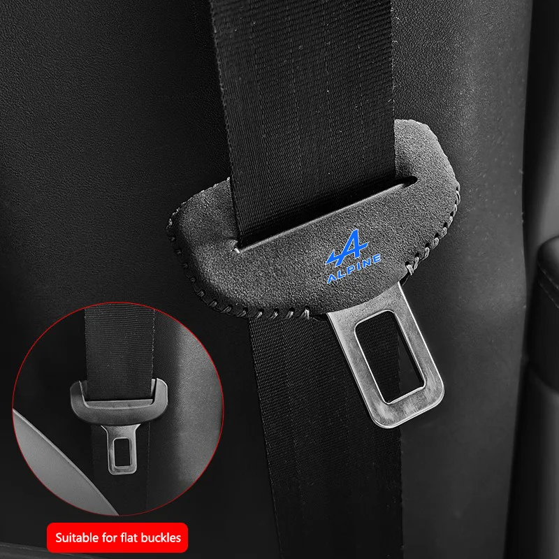 2pcs Car Seat Belt Buckle Cover Leather Protector Anti-collision Case For Alpine Logo For Kadjar Twingo Megane Scenic Accessory
2pcs Car Seat Belt Buckle Cover Leather Protector Anti-collision Case For Alpine Logo For Kadjar Twingo Megane Scenic Accessory