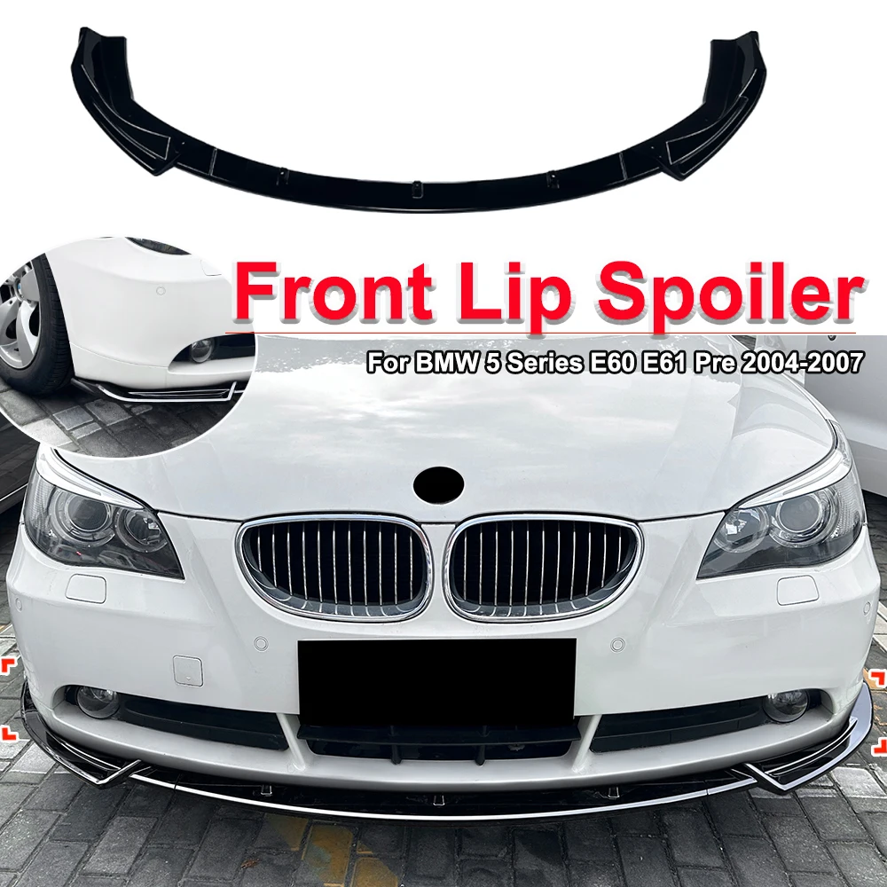 For BMW 5 Series E60 E61 Pre 2004-2007 Standard Edition Front Bumper Lip Spoiler Car Body Kit Modification
For BMW 5 Series E60 E61 Pre 2004-2007 Standard Edition Front Bumper Lip Spoiler Car Body Kit Modification