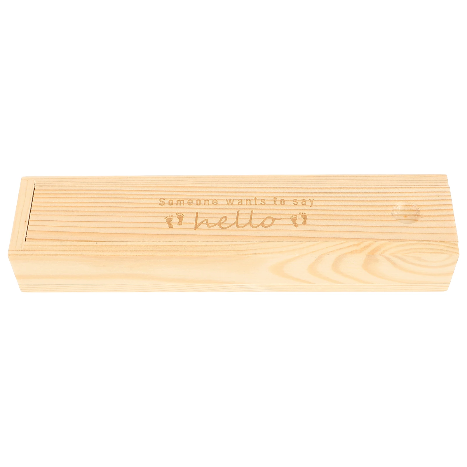 Pregnancy Test Stick Wooden Box Keepsake Case with Lid for Newborn Announcement Beige Storage for Baby Mementos
Pregnancy Test Stick Wooden Box Keepsake Case with Lid for Newborn Announcement Beige Storage for Baby Mementos