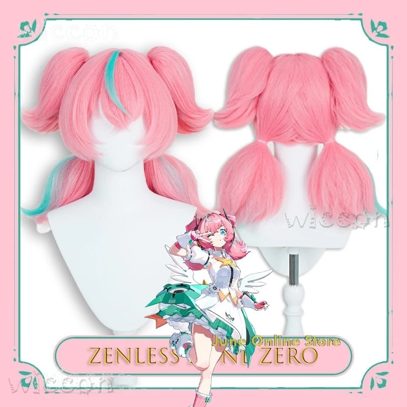 Adults costume Aria Cosplay Wig Zenless Zone Zero Bright Pink Twin-tail Wig Gradient Turquoise Wigs For Halloween carnival Cloth
Adults costume Aria Cosplay Wig Zenless Zone Zero Bright Pink Twin-tail Wig Gradient Turquoise Wigs For Halloween carnival Cloth