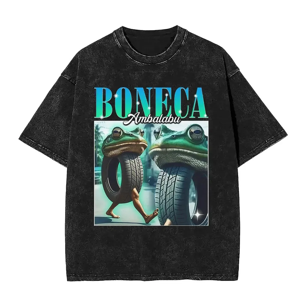 Boneca Ambalabu Vintage Washed T-shirts Italian Brainrot Funny Meme T Shirts Men Women Fashion Casual Cotton Oversized T-shirt
Boneca Ambalabu Vintage Washed T-shirts Italian Brainrot Funny Meme T Shirts Men Women Fashion Casual Cotton Oversized T-shirt