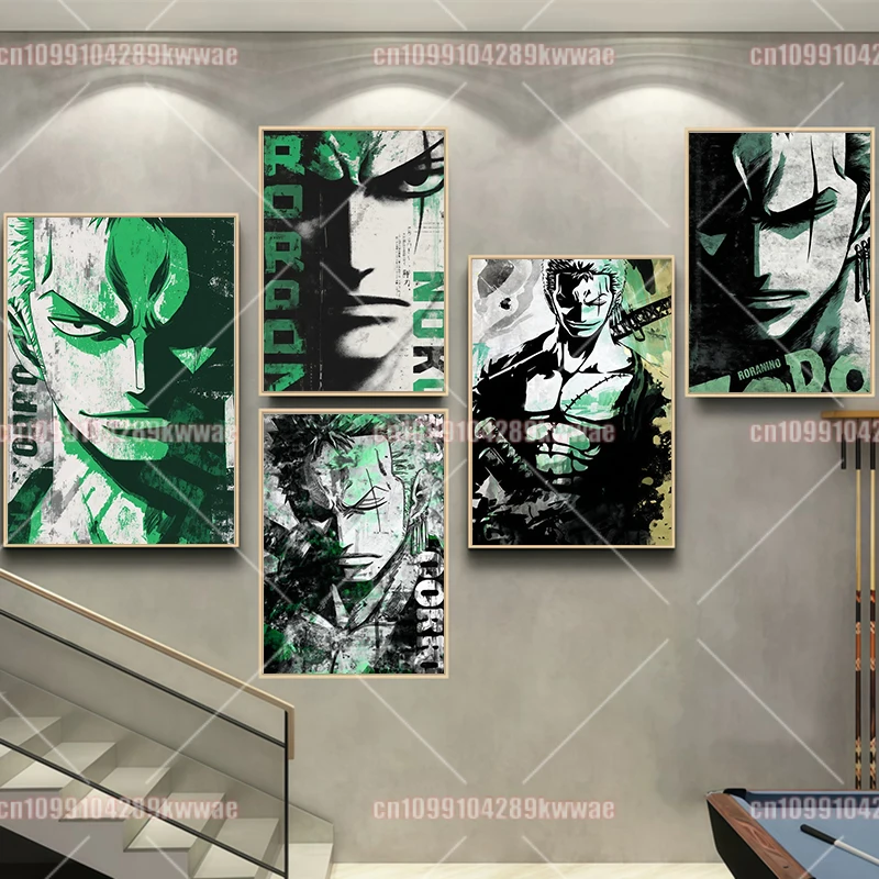 One Piece Anime Print Cover Wall Poster Art Trendy Comic Print Splash Ink Style Japanese Cartoon Painting Room Decoration
One Piece Anime Print Cover Wall Poster Art Trendy Comic Print Splash Ink Style Japanese Cartoon Painting Room Decoration
