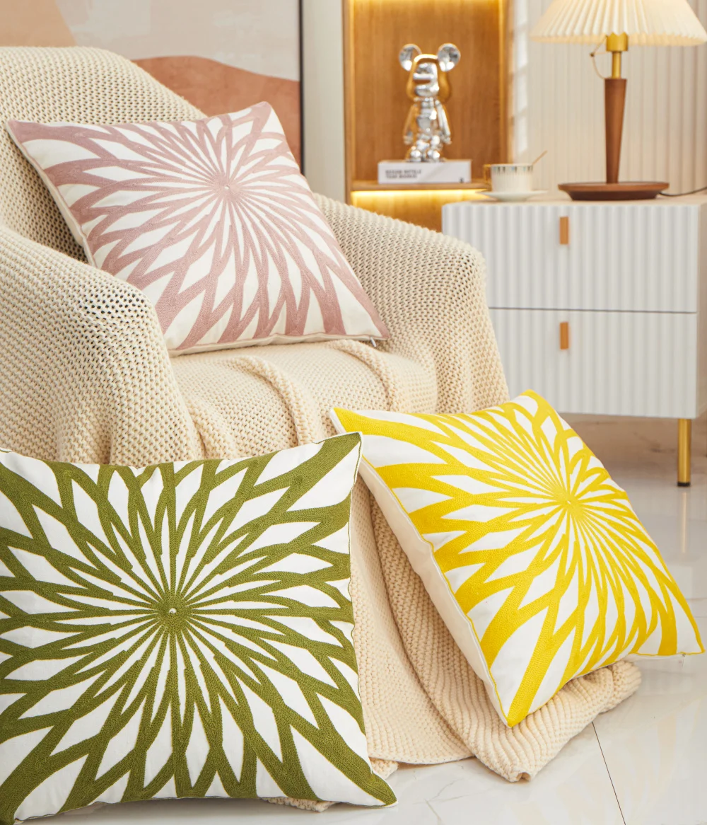 Embroidery Pillow Cover 45x45cm Olive Green Yellow Floral Home Decoration Cushion Cover Square Living Room Sofa Couch Bedroom
Embroidery Pillow Cover 45x45cm Olive Green Yellow Floral Home Decoration Cushion Cover Square Living Room Sofa Couch Bedroom