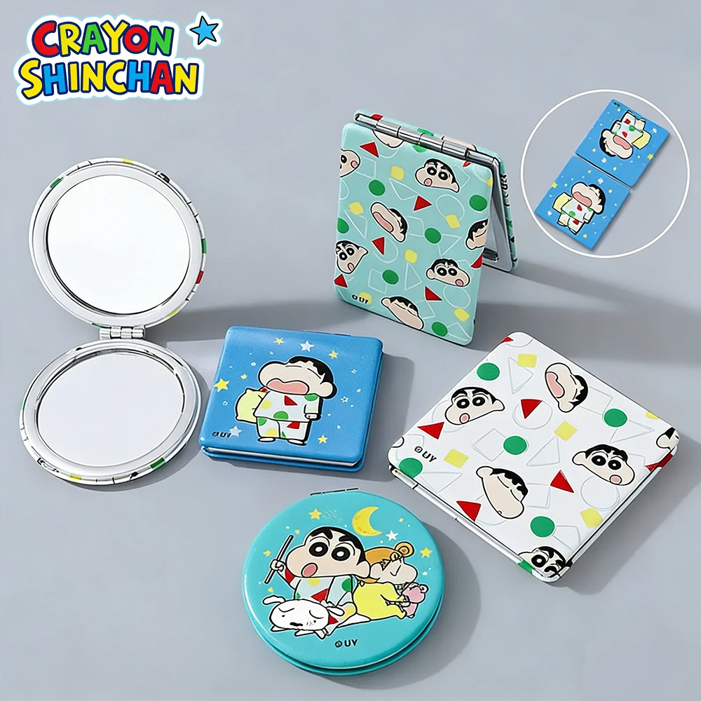 Genuine Crayon Shin-chan PU Leather Mirror Double Sided Folding Portable Compact Cute Pocket Makeup Mirrors Cosmetic Girls
Genuine Crayon Shin-chan PU Leather Mirror Double Sided Folding Portable Compact Cute Pocket Makeup Mirrors Cosmetic Girls