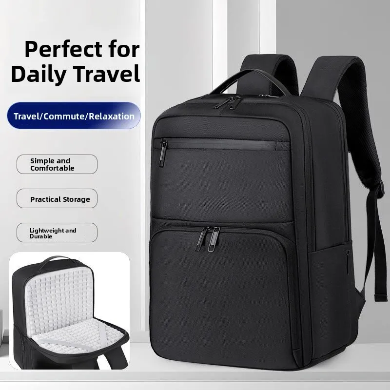 Men's Commuter Anti-Shock Notebook Backpack Waterproof Padded Shoulder Bag Business Travel Bag Large Capacity Durable Material
Men's Commuter Anti-Shock Notebook Backpack Waterproof Padded Shoulder Bag Business Travel Bag Large Capacity Durable Material