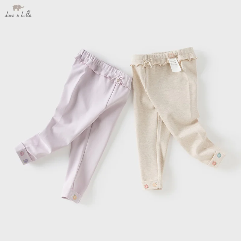 Dave Bella Children's Pants Spring Girls Baby Casual Elastic Leggings Kids Sweet Cute Floral Pants Comfortable Outdoor DB1250339
Dave Bella Children's Pants Spring Girls Baby Casual Elastic Leggings Kids Sweet Cute Floral Pants Comfortable Outdoor DB1250339