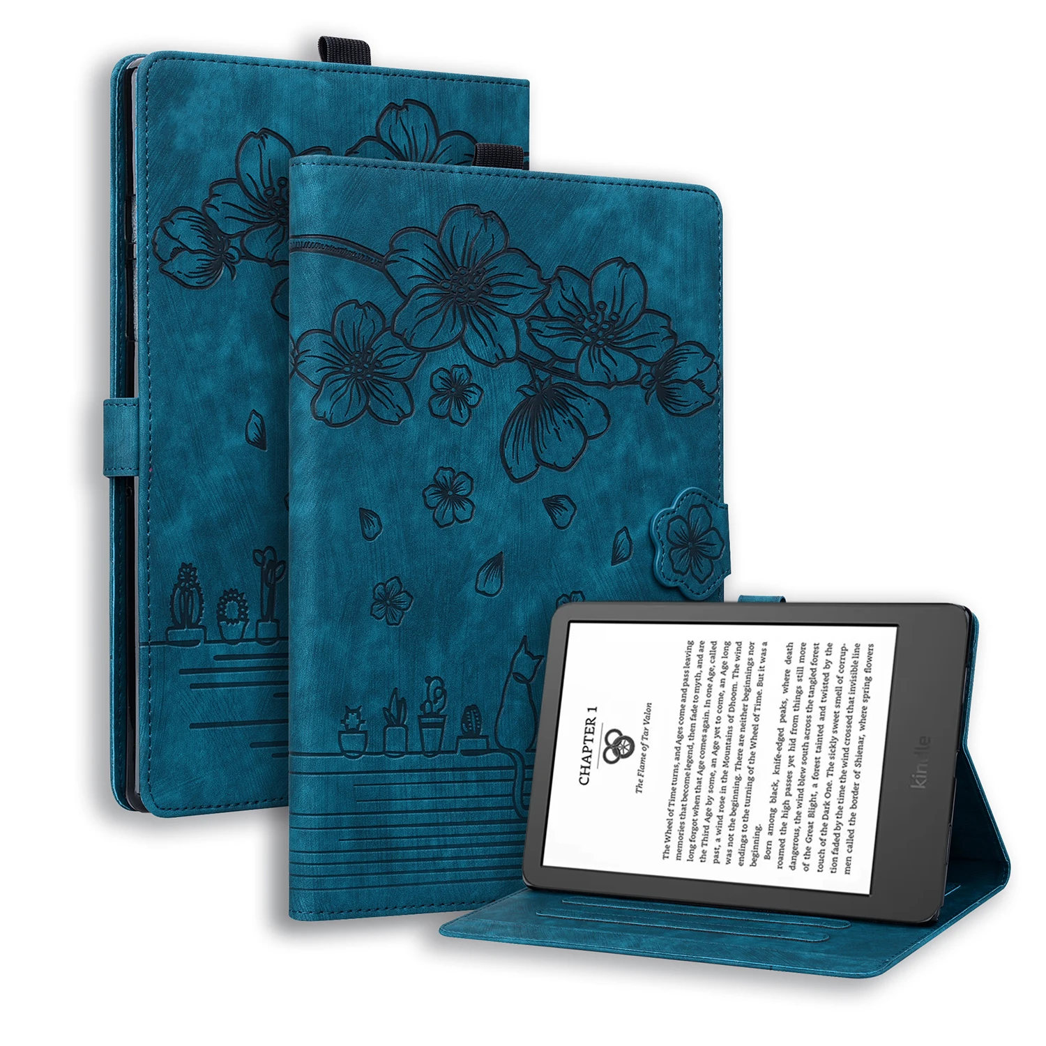 Чехол-кошелек с отделением для карт для Amazon Kindle Paperwhite 2024, манга, Сакура, кошка, тисненый дизайн, флип-противоударный чехол из искусственной кожи для сна
Чехол-кошелек с отделением для карт для Amazon Kindle Paperwhite 2024, манга, Сакура, кошка, тисненый дизайн, флип-противоударный чехол из искусственной кожи для сна