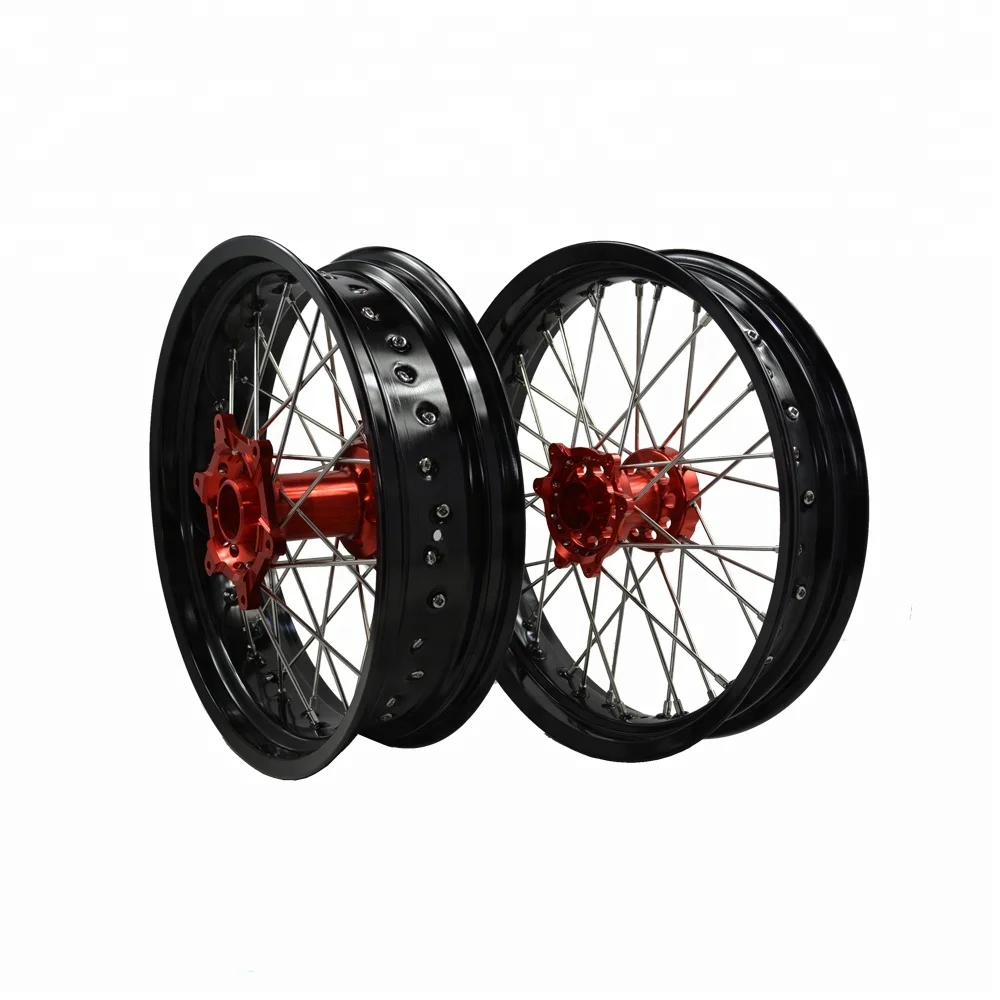 Supermoto Motorcycle Wheels Rims CRF 250 450 5.0*17 3.5*17
Supermoto Motorcycle Wheels Rims CRF 250 450 5.0*17 3.5*17