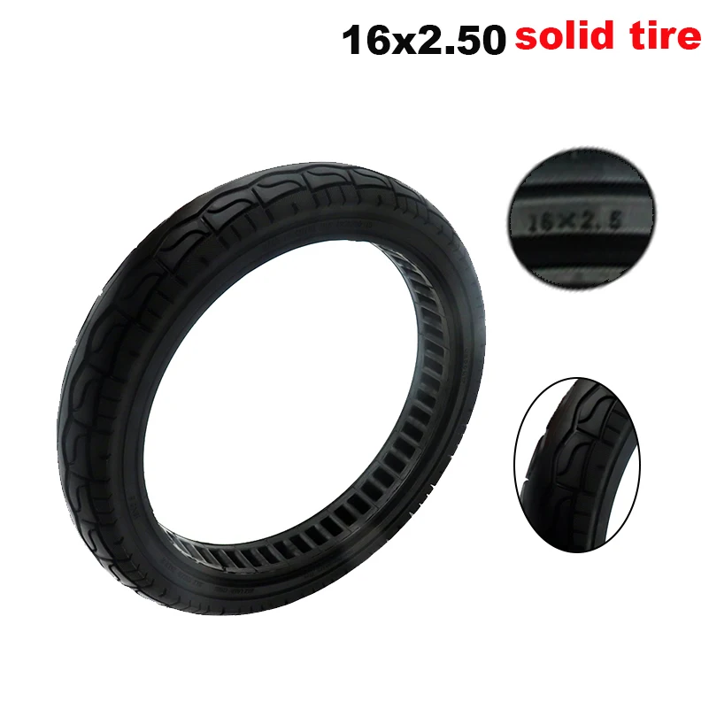 16X2.50 Hollow Honeycomb Solid Tires 16 Inch Folding Electric Bicycle Solid Durable Rubber Tires Rugged Uninflated Tires
16X2.50 Hollow Honeycomb Solid Tires 16 Inch Folding Electric Bicycle Solid Durable Rubber Tires Rugged Uninflated Tires