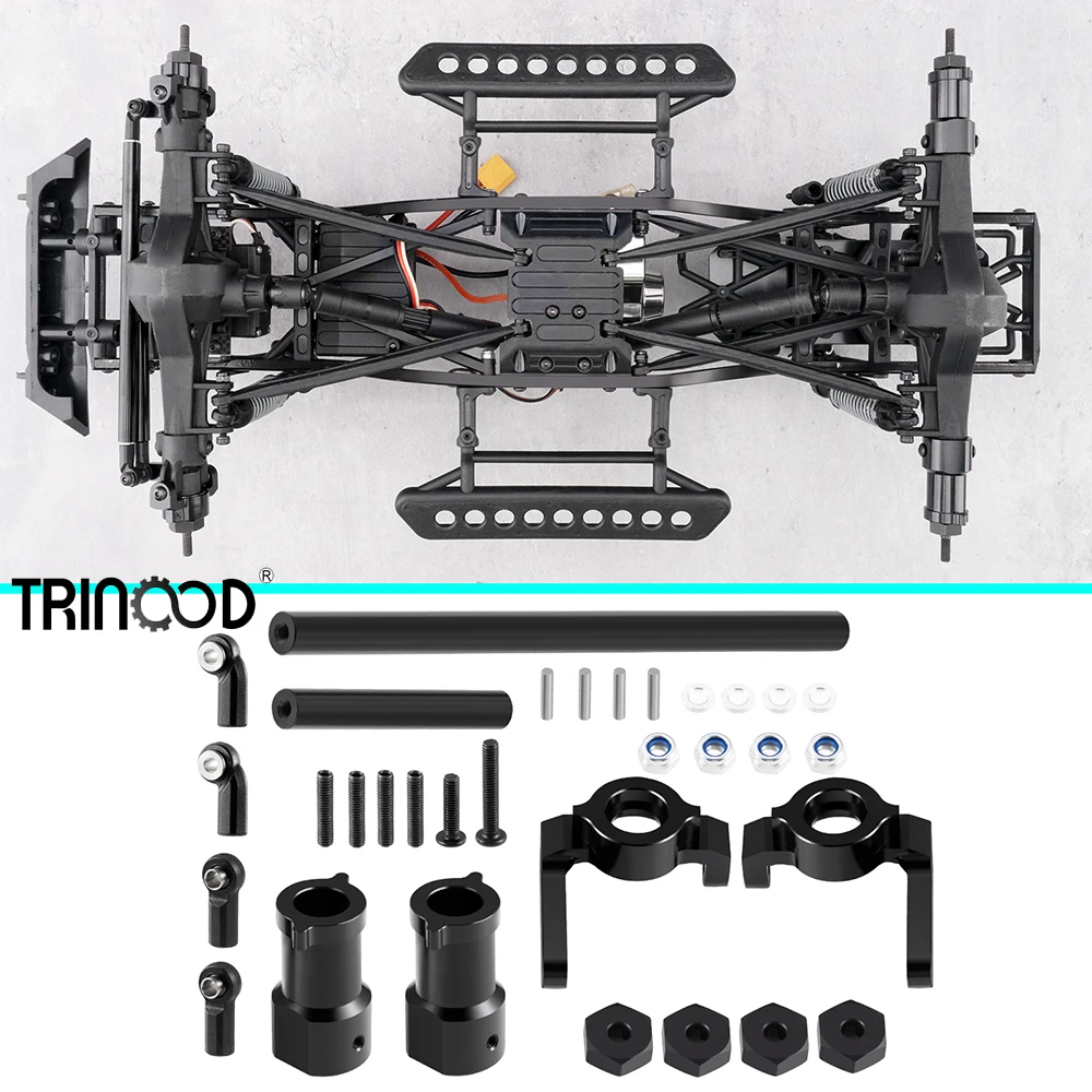 TRINOOD Modified Snow Track Wheel Metal Kit for 1/10 SCX10 RC Car Upgrade Parts Accessories
TRINOOD Modified Snow Track Wheel Metal Kit for 1/10 SCX10 RC Car Upgrade Parts Accessories