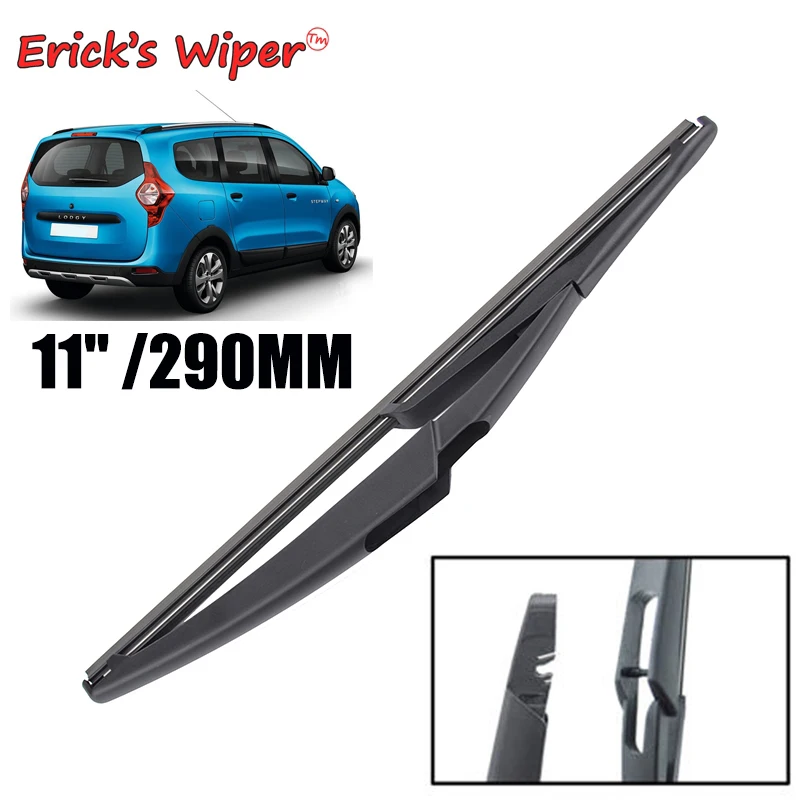 Стеклоочиститель Erick's 11 дюймов, щетка заднего стеклоочистителя для Renault Dacia Lodgy 2012-2023, лобовое стекло, задняя дверь, щетка для дождя автомобиля
Стеклоочиститель Erick's 11 дюймов, щетка заднего стеклоочистителя для Renault Dacia Lodgy 2012-2023, лобовое стекло, задняя дверь, щетка для дождя автомобиля